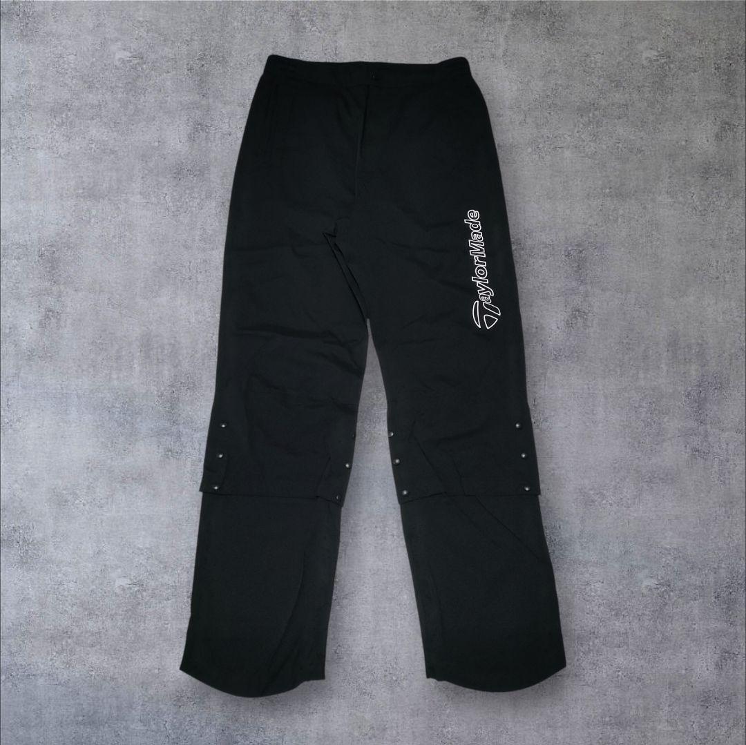 新品 TaylorMade テイラーメイド レインスーツ セットアップ 黒 L