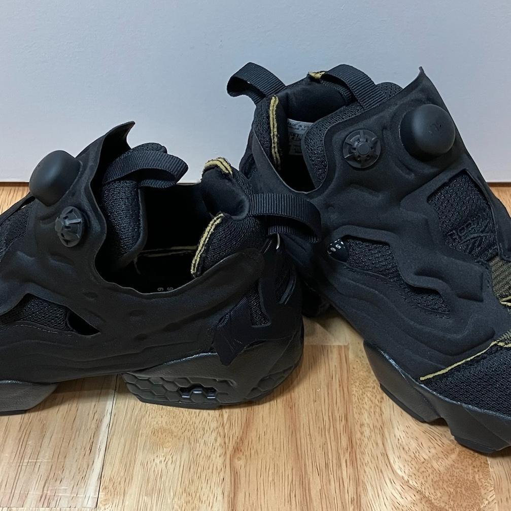 23.5cm Reebok×メゾンマルジェラ INSTAPUMP FURY 黒