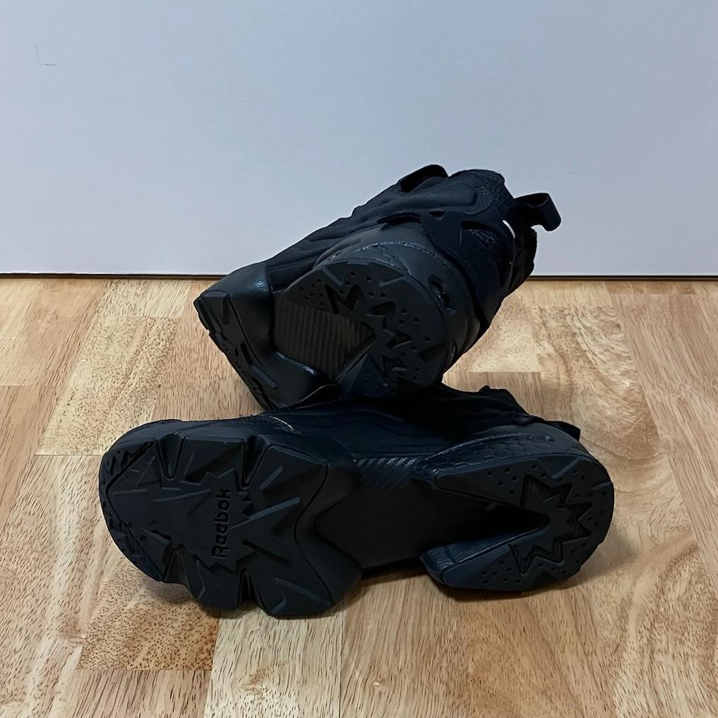 23.5cm Reebok×メゾンマルジェラ INSTAPUMP FURY 黒