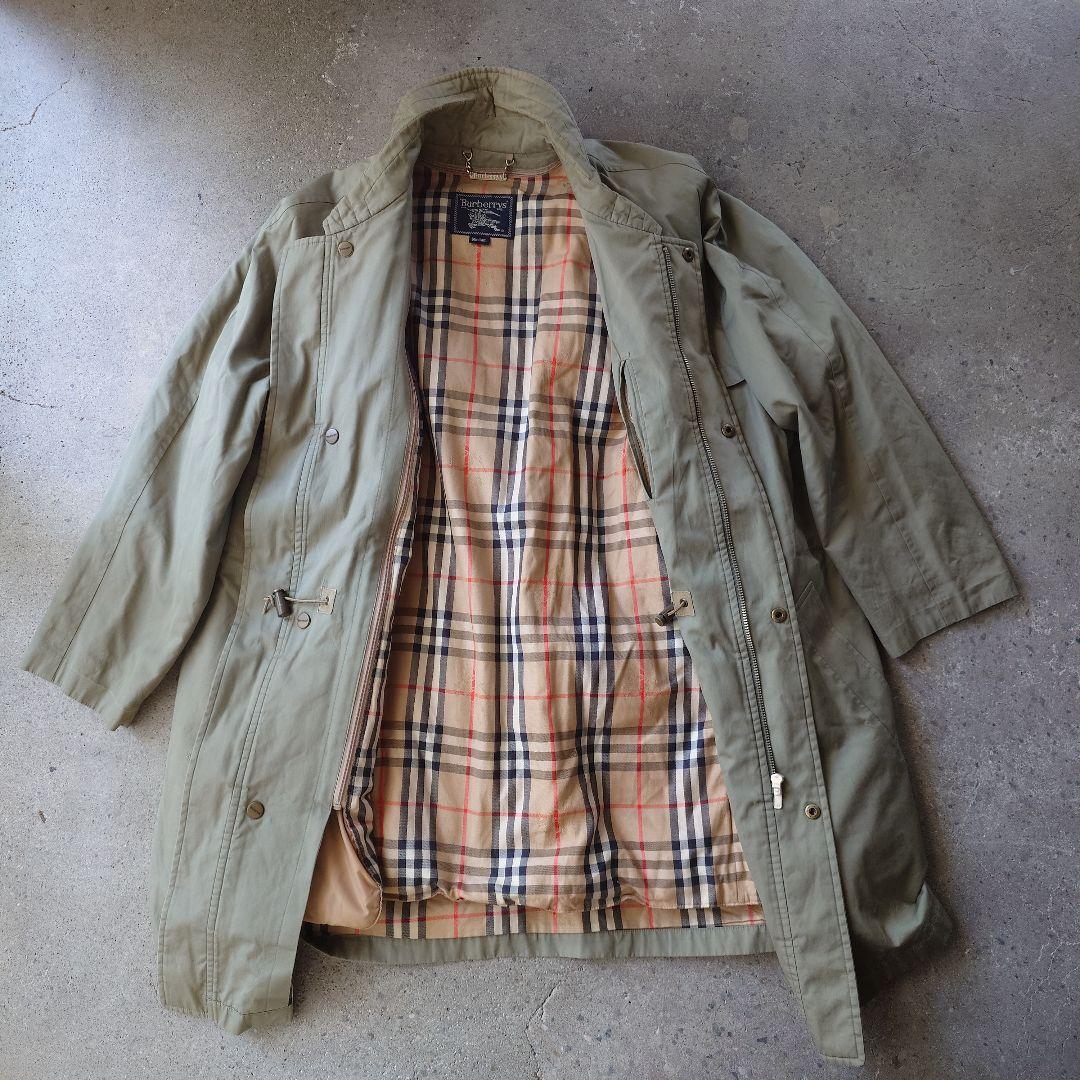 BURBERRY バーバリー ミリタリーコート ダウンコート ノバチェック