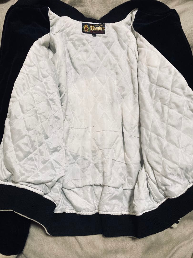 HUMBER 日本 スカジャン vintage 限定虎 unisex 別珍 珍品