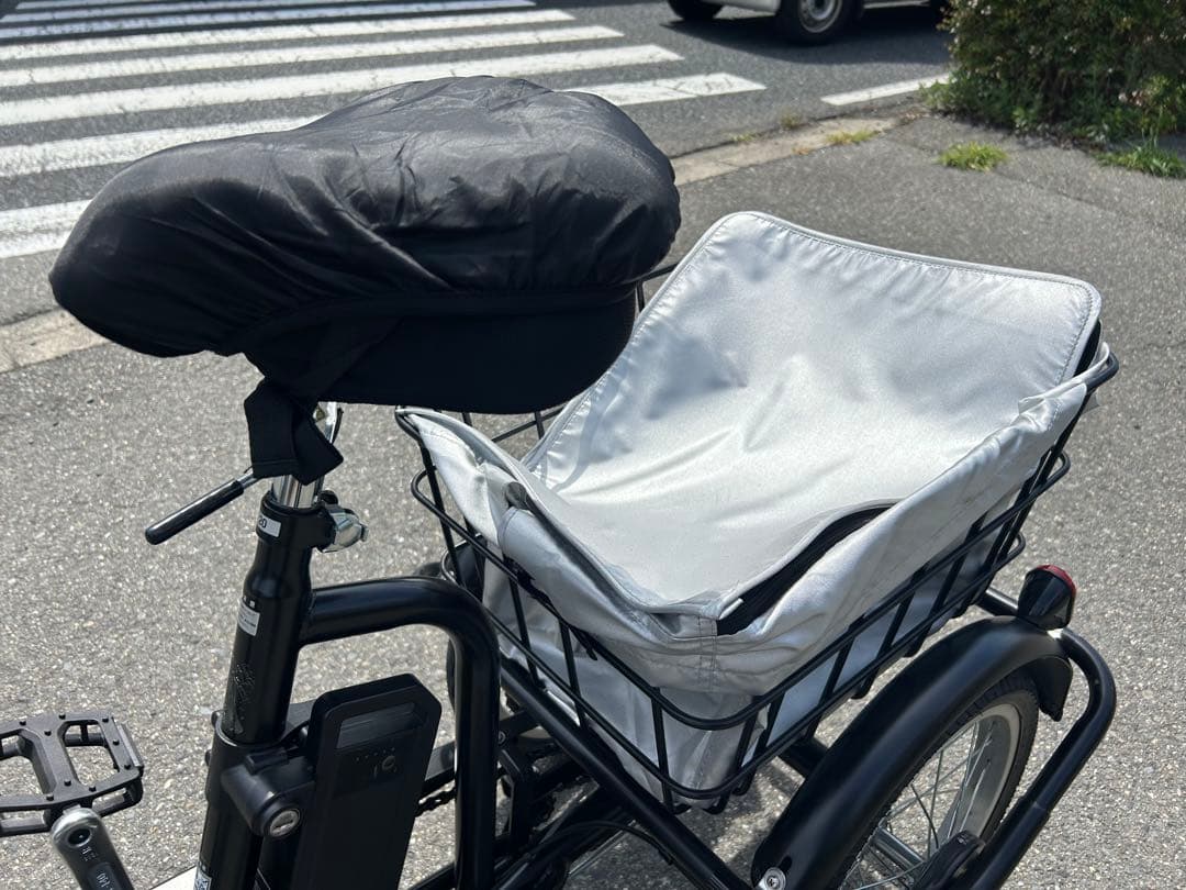 ルパン！神戸市よりミムゴPOTARICLE電動三輪自転車 バッテリー付です