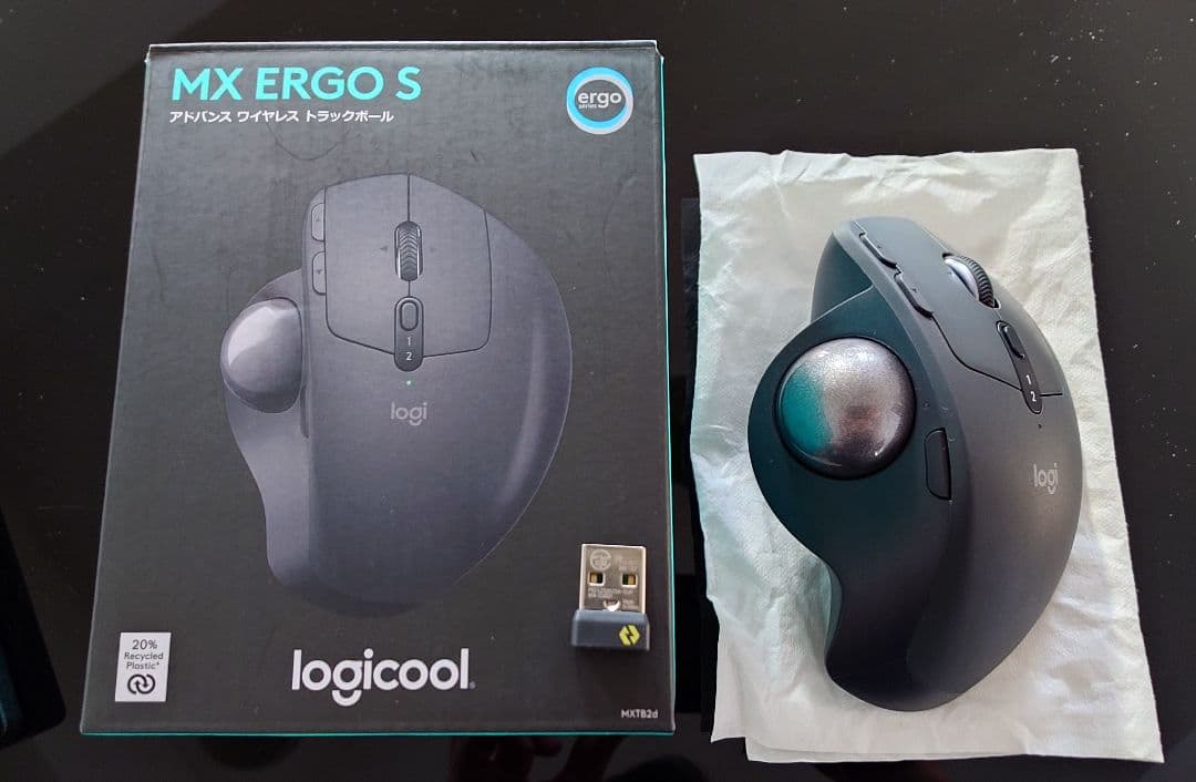 MX ERGO S ロジクール MXTB2d 静音 トラックボール マウス
