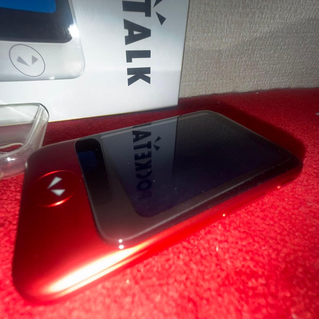 POCKETALK（ポケトーク）S レッド（グローバル通信対応モデル）