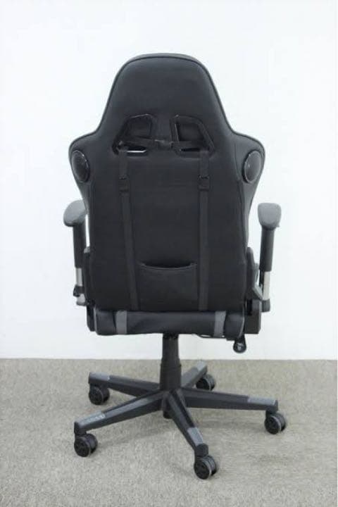 GTレーシング　ゲーミングチェア　ブラック