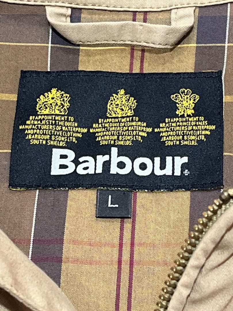 あ*ー様 美品　Barbour バブアー　スイングトップ　ハリントンジャケット