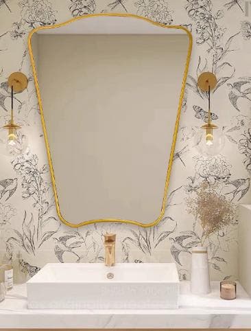 壁掛け鏡 壁掛け ．壁掛けミラー ウォールミラーv