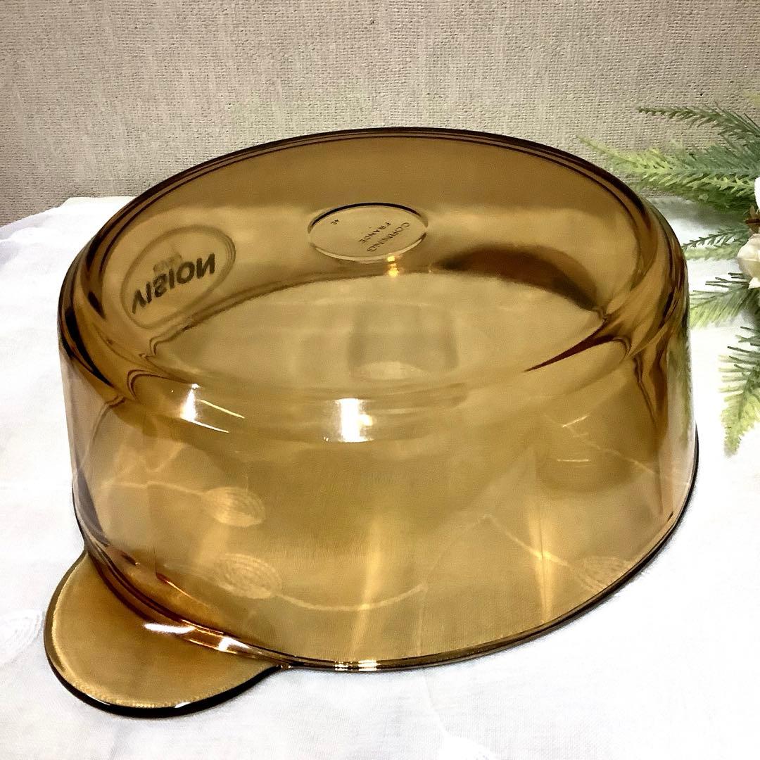 【新品・未使用】VISIONS/ビジョン　耐熱両手鍋　24㎝・⒊5ℓ