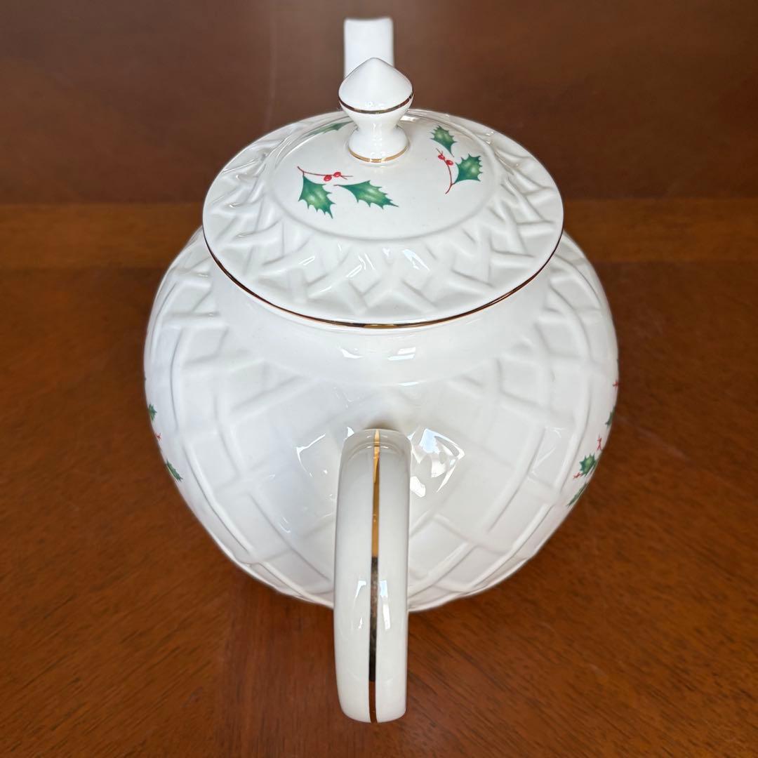 【レア美品】クリスマス★木馬★陶器の小物入れ