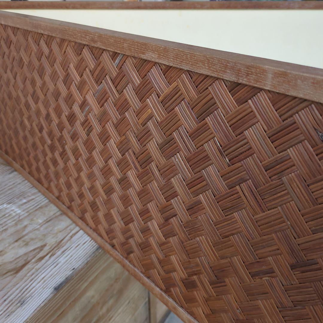 ayaka　風炉先屏風 両目開き 網代 茶道具 茶道 屏風 衝立