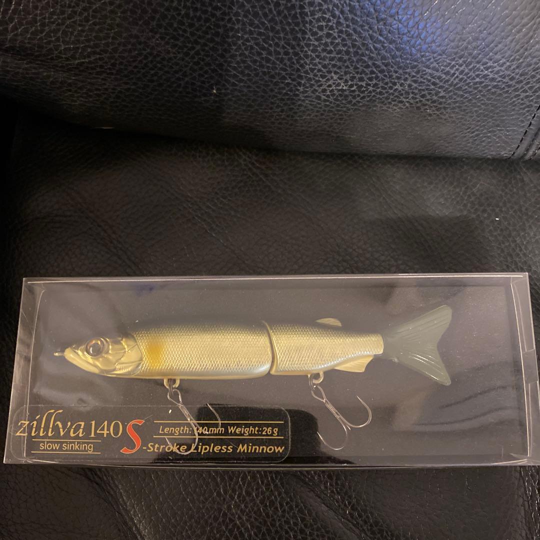 [新品]zillva 140S スローsinkingリップレスミノー 4個セット
