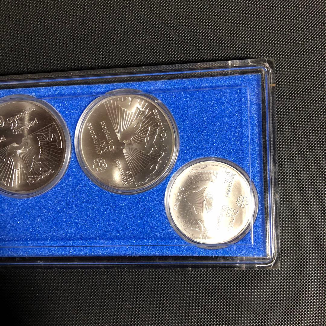 オリピック モントリオール大会 記念銀貨