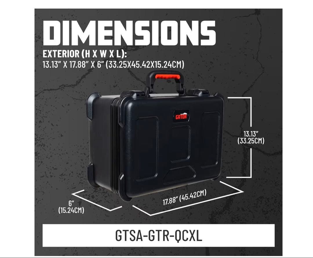 quad cortex gator ハードケース