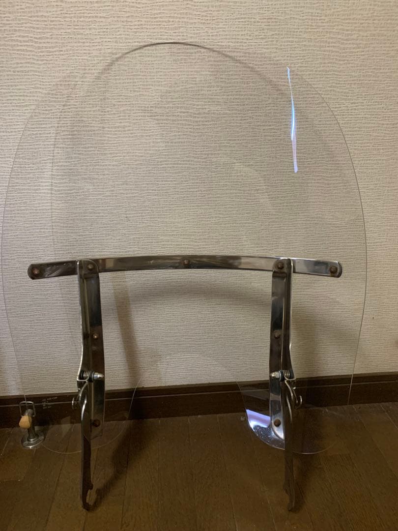 58243-95 キングサイズウインドシールド　FLソフテイル用　クリア