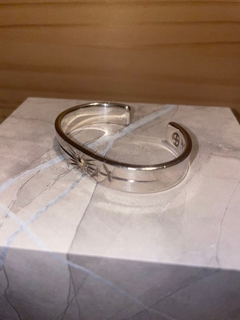 silver925✳︎ネイティブアメリカン　バングル　太陽　イーグル