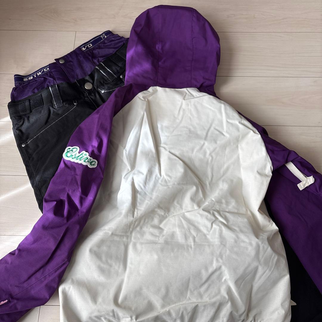 ESTIVO 上下セット スノーボードウェア 女性用 Lサイズ