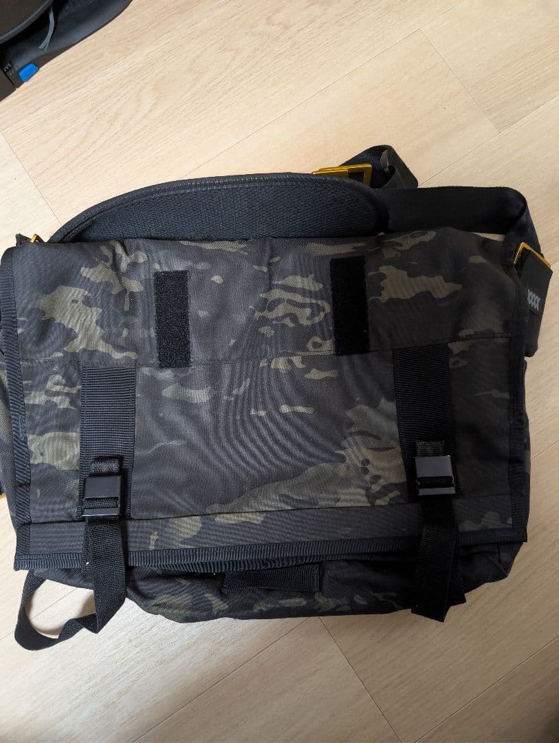 MISSION WORKSHOP ブラック迷彩 メッセンジャーバッグ USA製