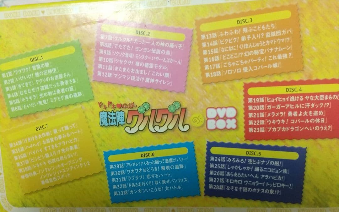 ドキドキ伝説 魔法陣グルグルDVDBOX ククリ人形付き