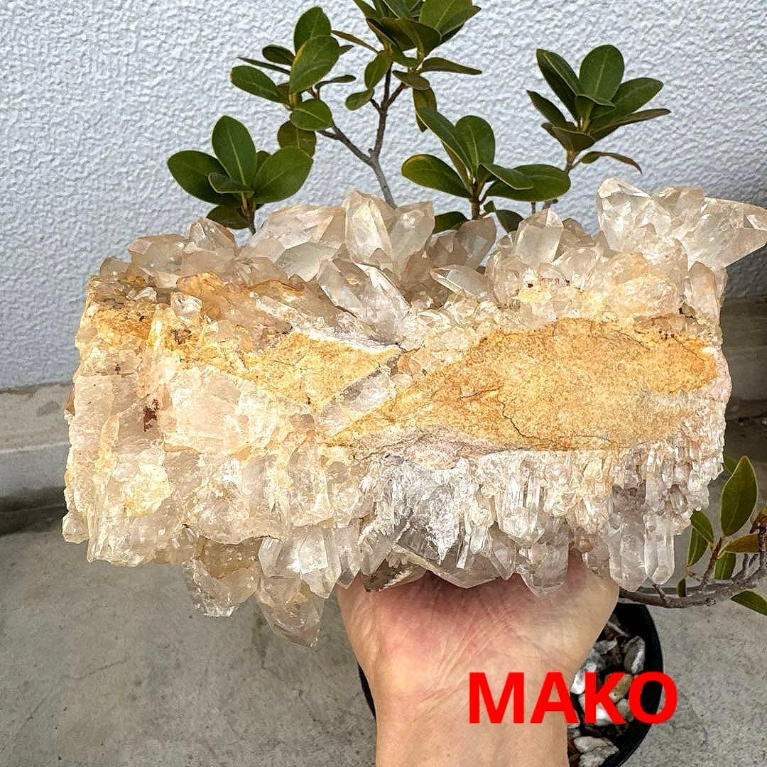 M1735☆ヒマラヤ水晶クラスター4.8Kg☆マニカラン産☆N41202-A