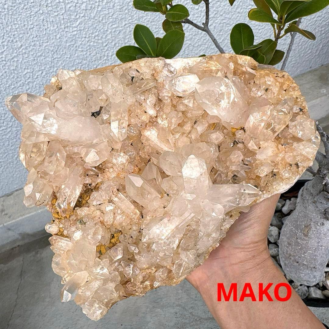 M1735☆ヒマラヤ水晶クラスター4.8Kg☆マニカラン産☆N41202-A