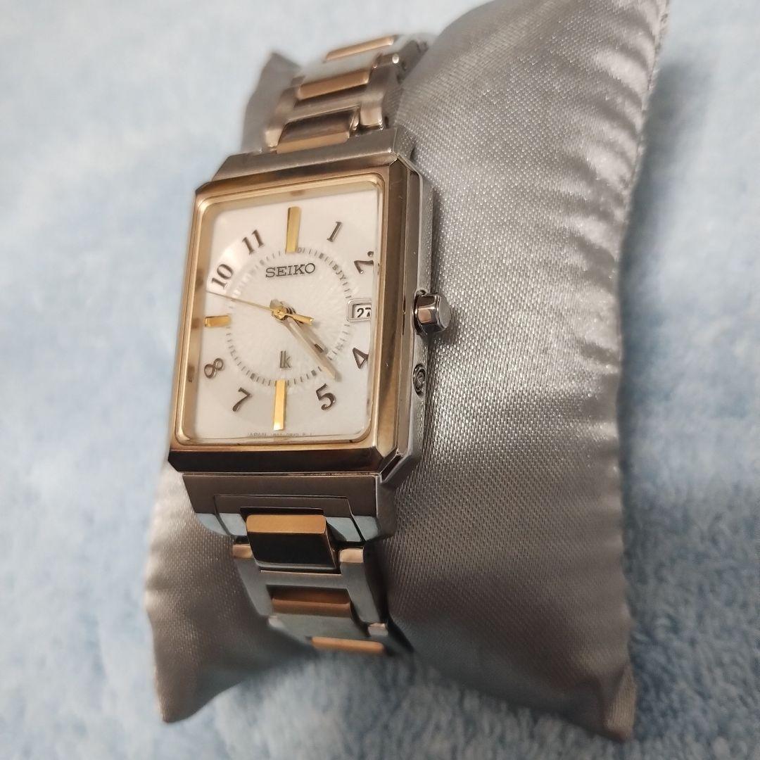 現行モデル！レクタンギュラーSEIKOLUKIAセイコールキアSSVW194
