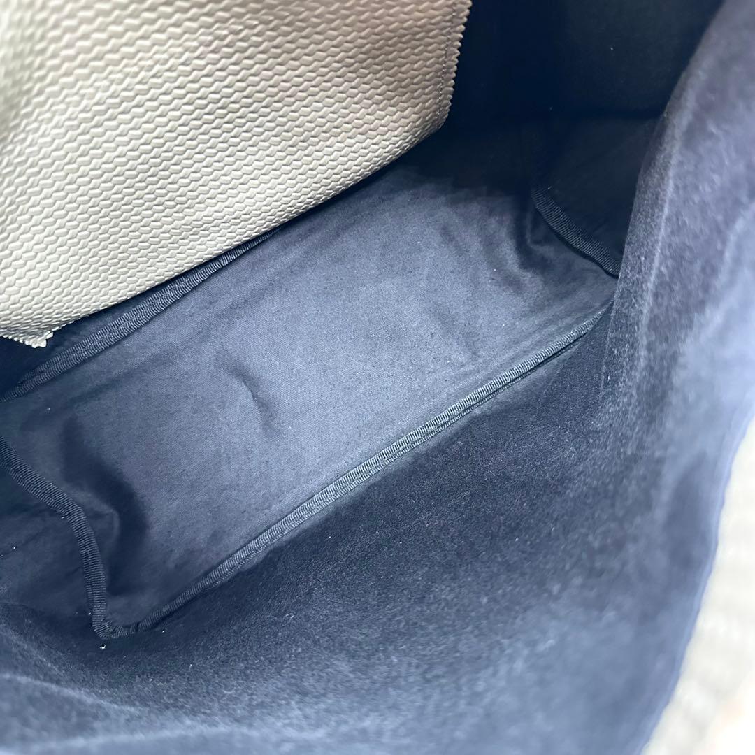 極美品✨JACK GOMME ジャックゴム 編み込みトートバッグ ロゴチャーム