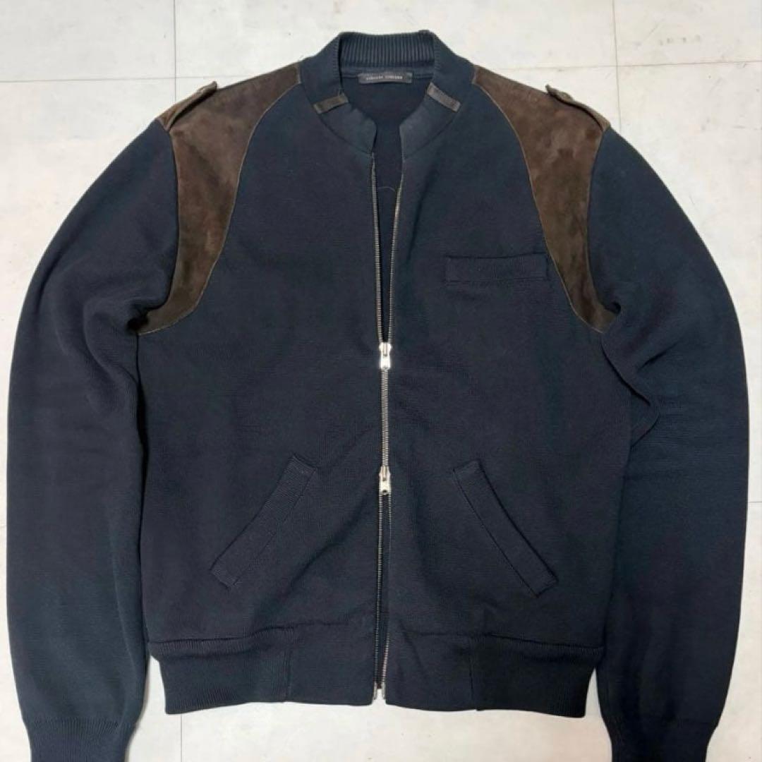 Roberto Collina ラムレザー切替　イタリア製