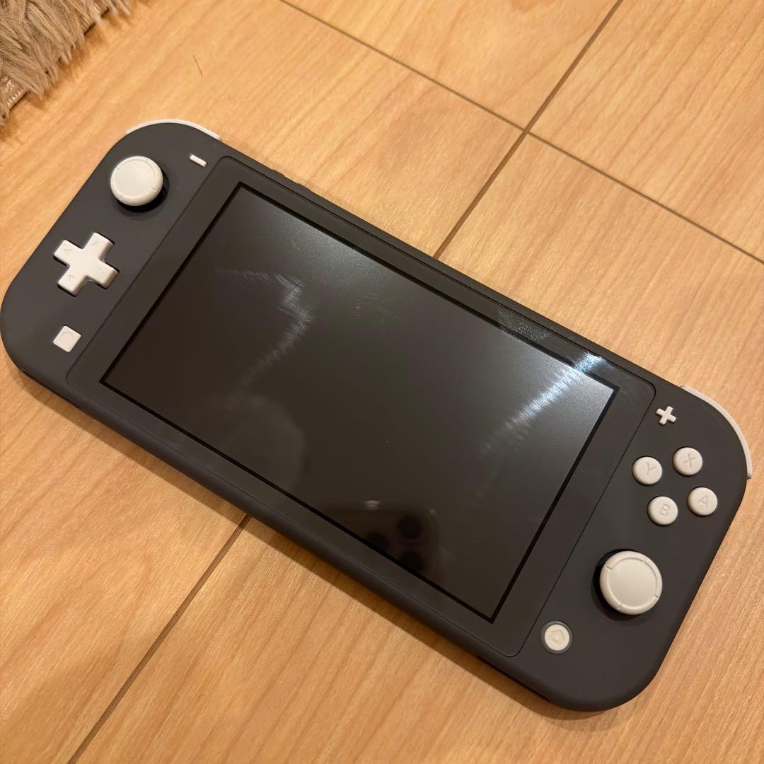 Nintendo Switch Lite 本体グレー　美品