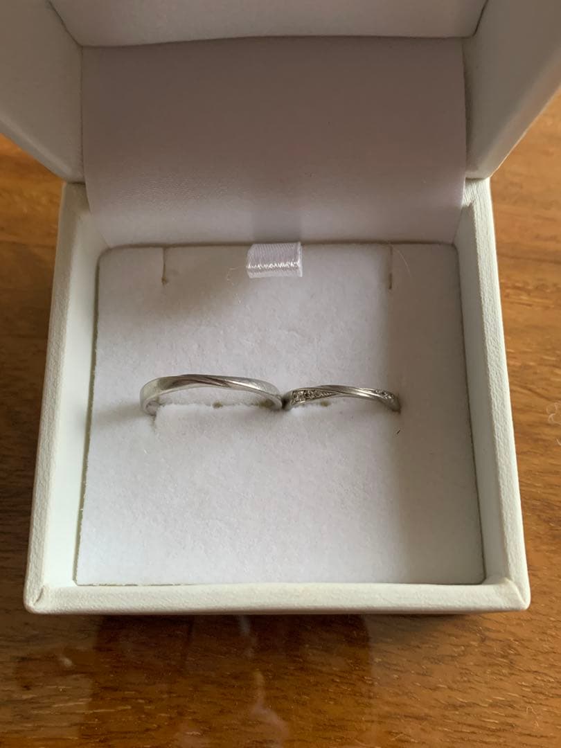 プラチナ900 リング 2個セット 14号　5号