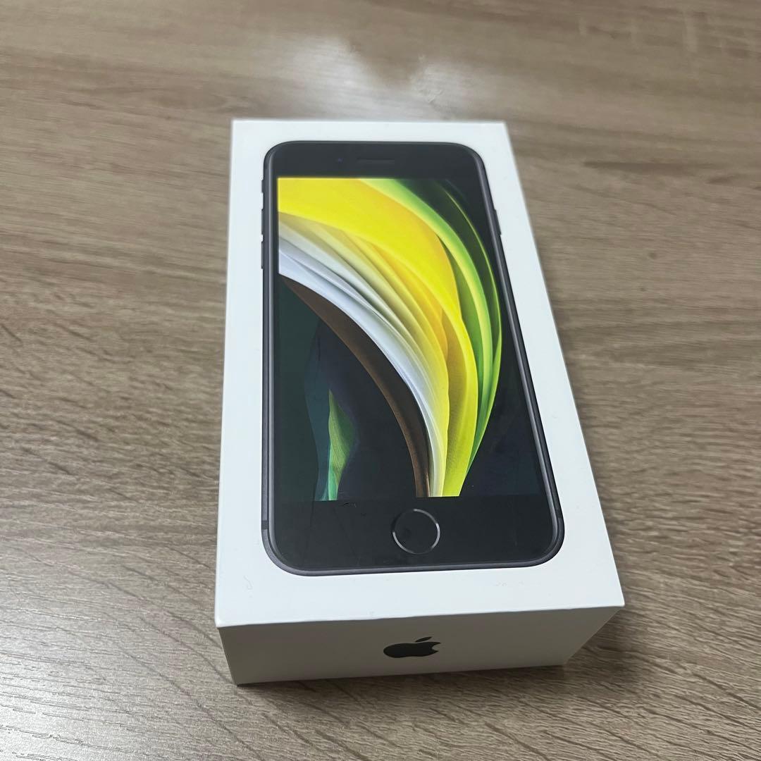 iPhone SE (第2世代) ブラック 本体 ※動作不良の可能性あり