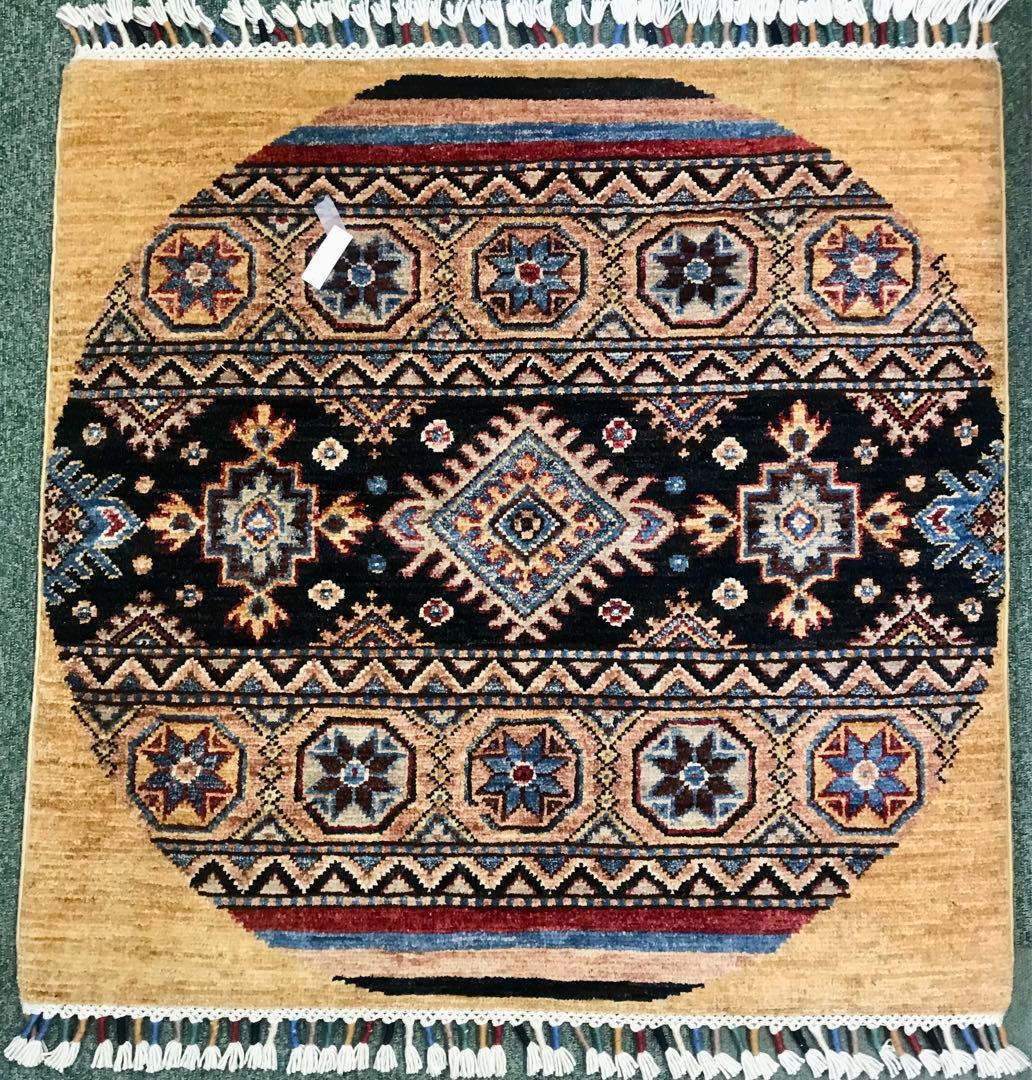 ペルシャゾランヴァリギャッベ/サイズ：87x87cm. ….zg2.