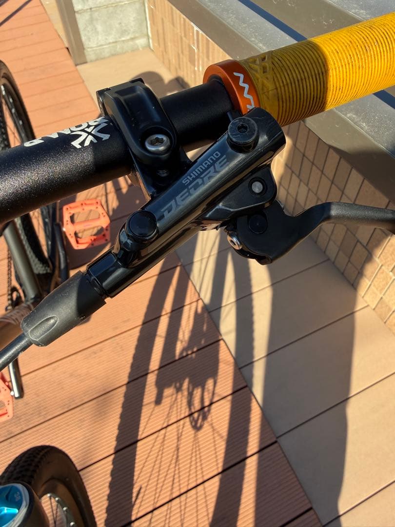 自転車本体 mon Fox36 Fire ball moto MTB