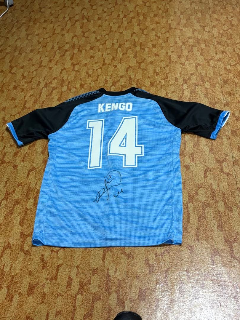 中村憲剛ACL2017試合用レプリカユニフォーム(サイン入り)タオマフ付き