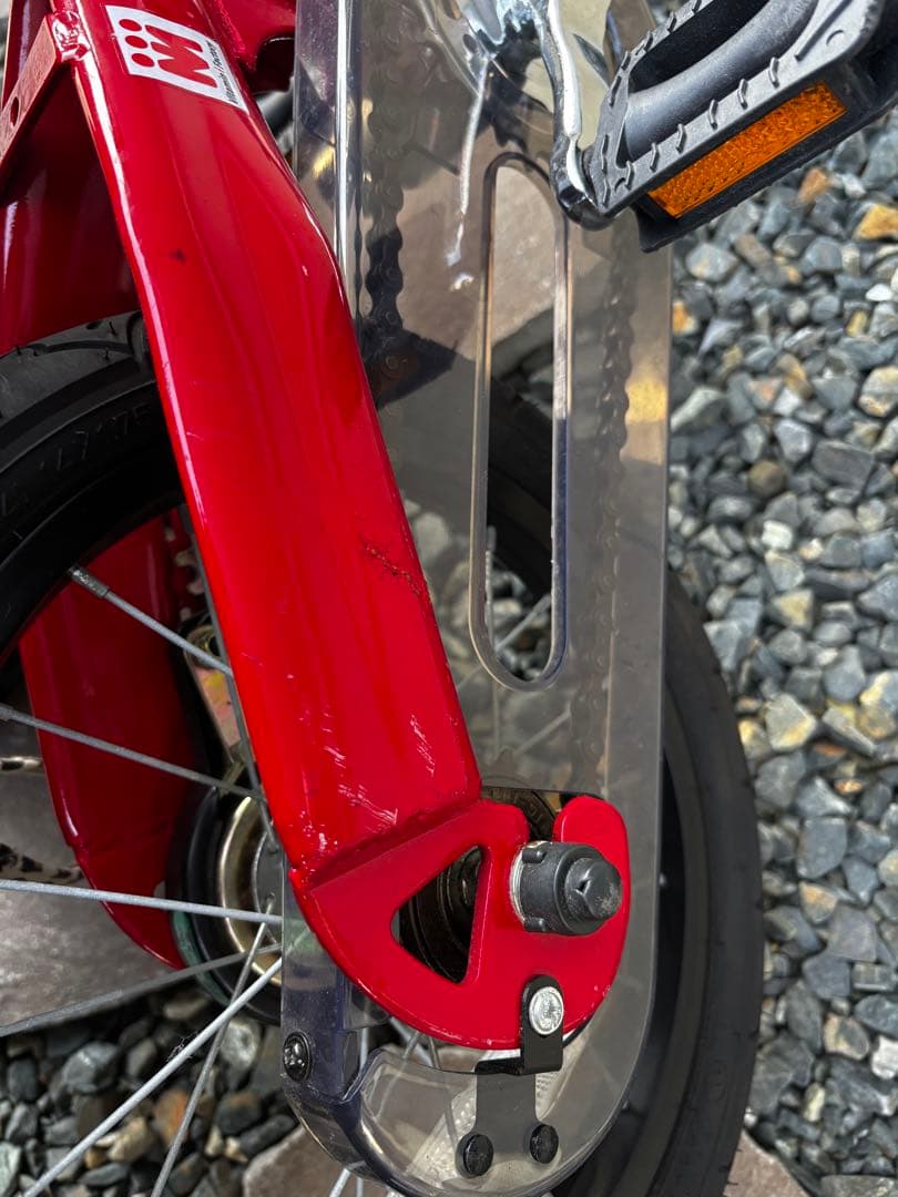 美品 へんしんバイク 14インチ レッド屋内保管 錆無し