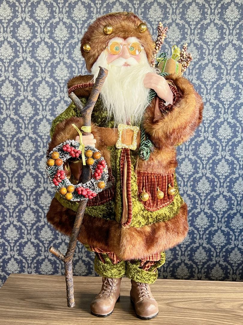 サンタクロース　スタンディング　クリスマス　置物　人形