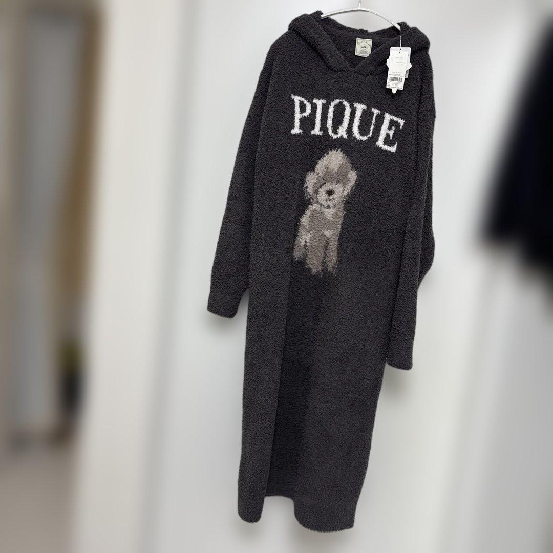 PIQUE グレー ルームウェア フリーサイズ