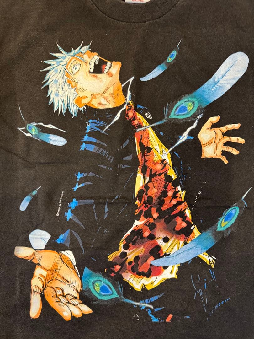 呪術廻戦 Tシャツ 五条悟 XL ブラック 黒