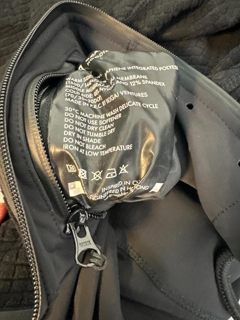 Graphene-X（グラフェンエックス）フーディX ジャケット L