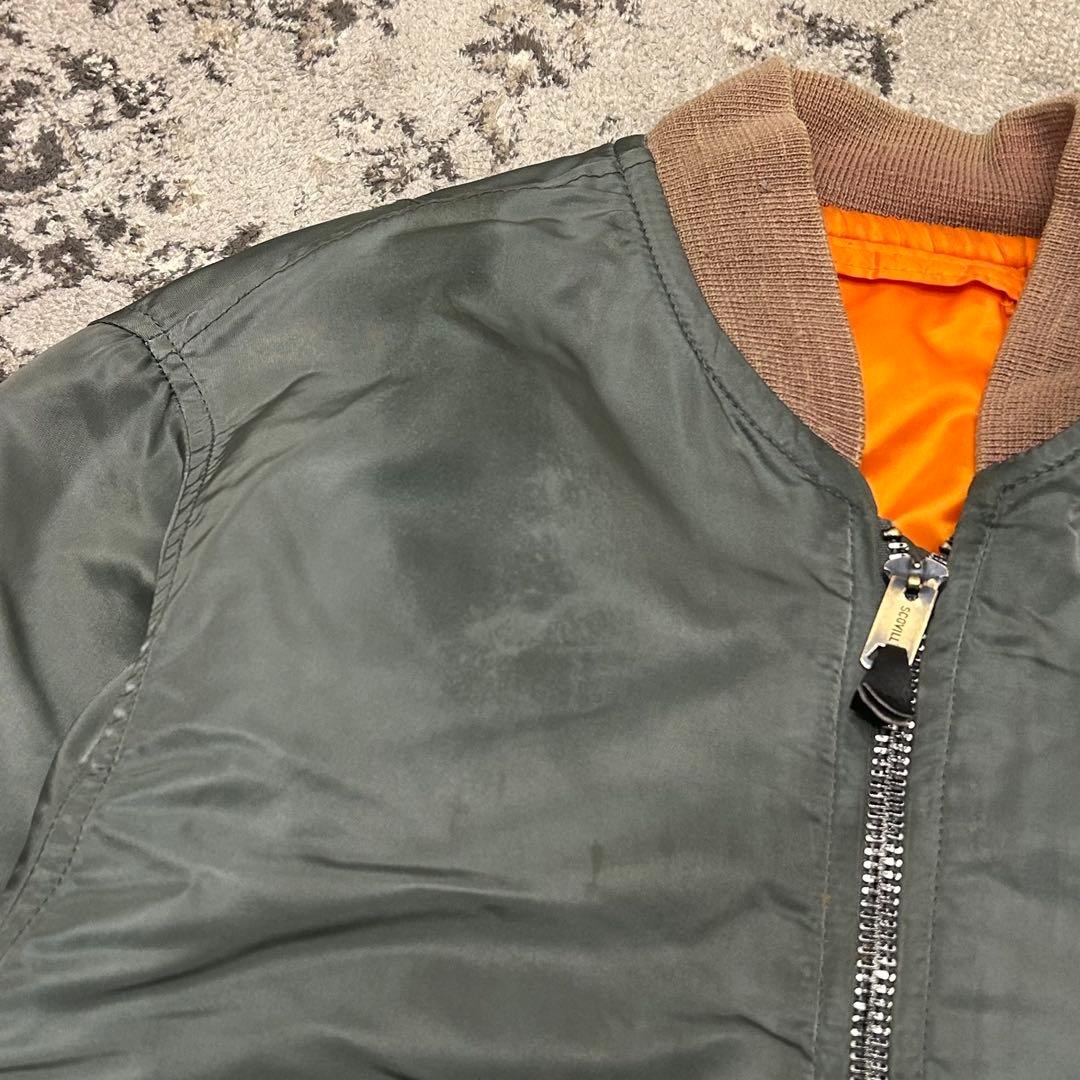 USA製　SPIEWAK GOLDEN FLEECE MA-1フライトジャケット