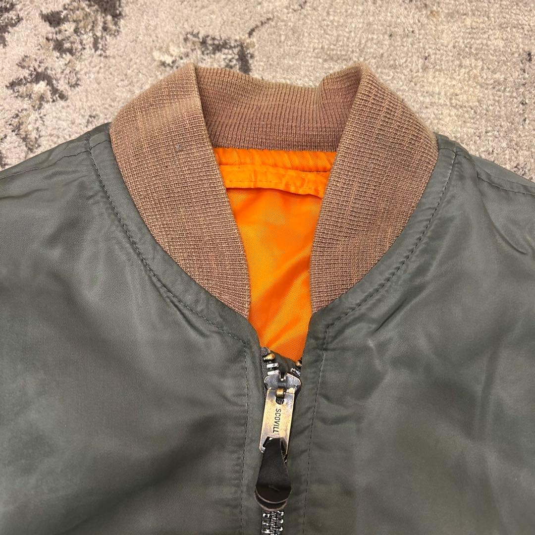 USA製　SPIEWAK GOLDEN FLEECE MA-1フライトジャケット