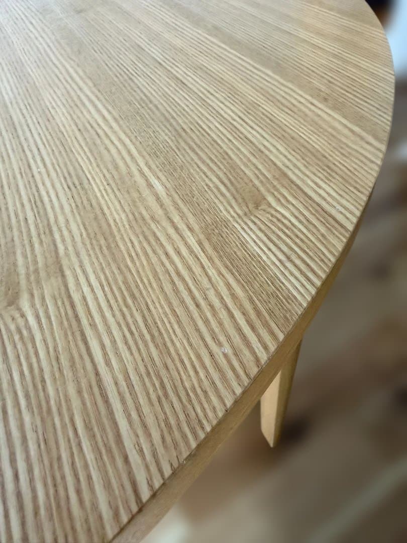 francfranc ワルツ 天然木ラウンドテーブル拡張可能