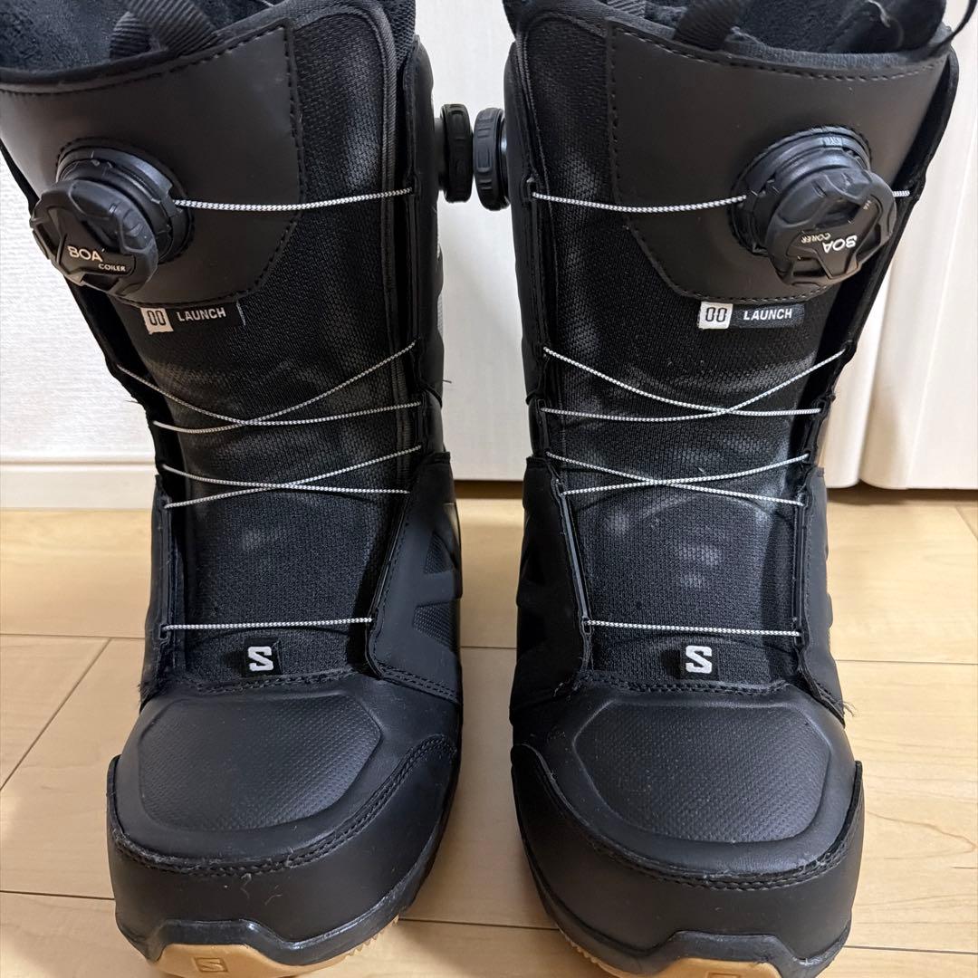 SALOMON LAUNCH ブラックスノーボードブーツ