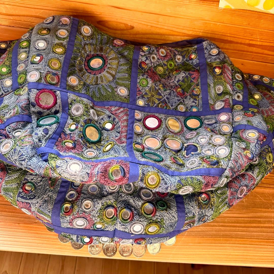 刺繍が凄すぎる♡レア♡ヴィンテージ♡TYLIEMALIBU♡BIGトート♡
