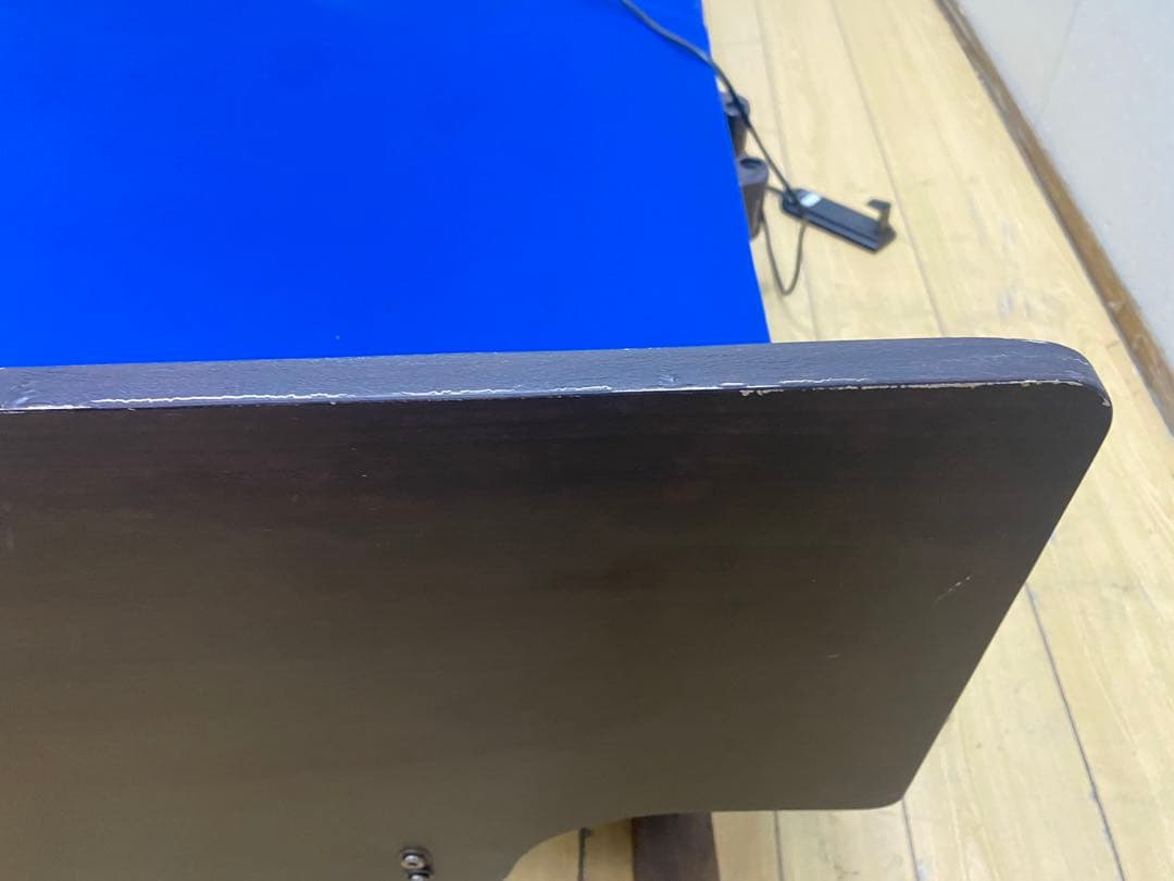 収納式電動ベッド・2モーター★YMD-B02★ブルー 75001-1-015