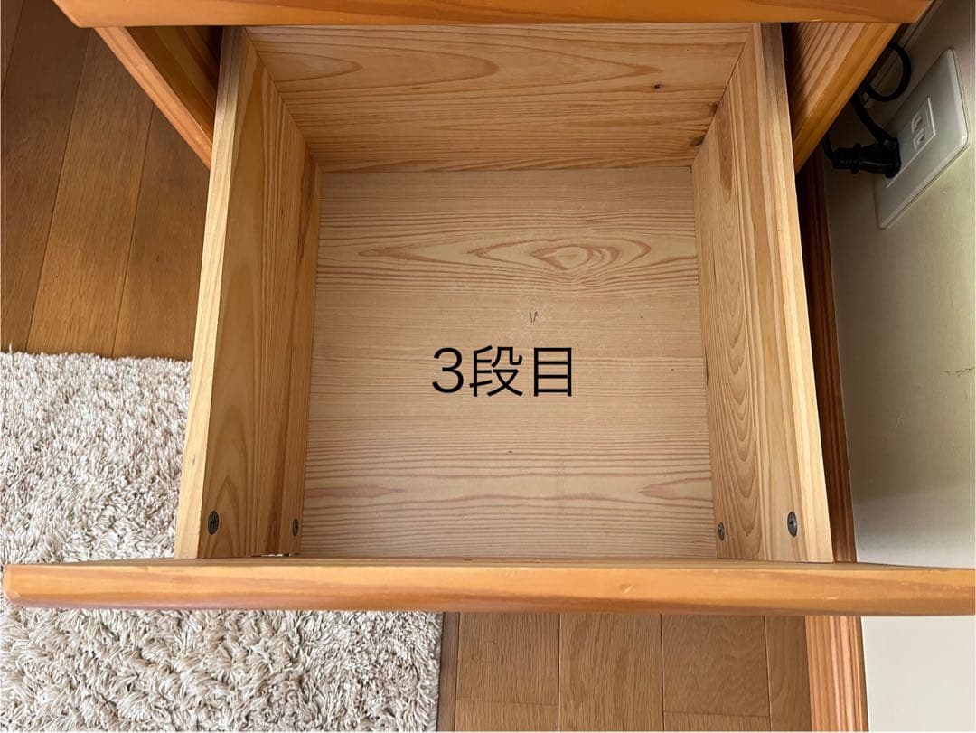 木製デスク② 引き出し付き　DIY