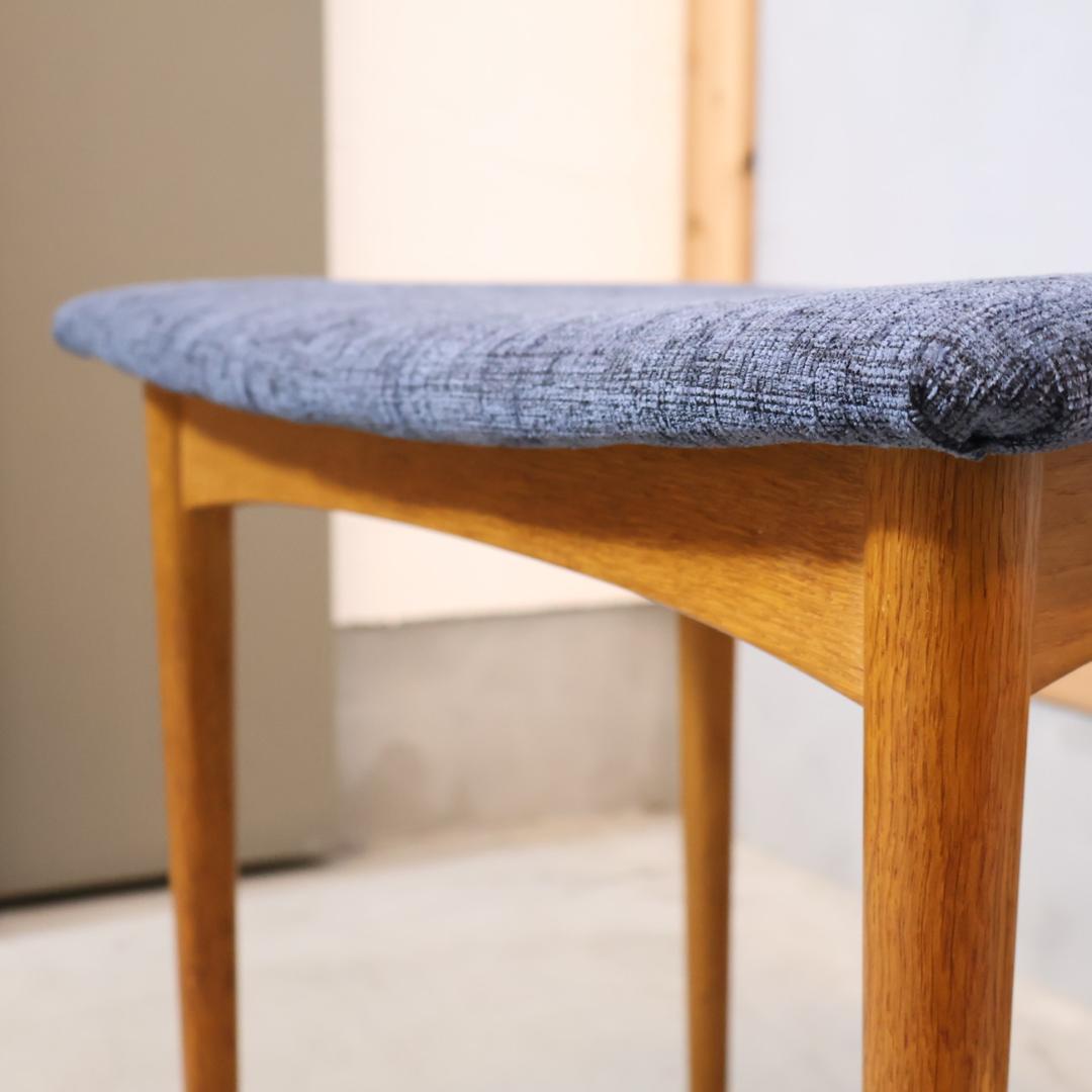 デンマーク チーク材 スツール ヴィンテージ 腰掛椅子 シンプル コンパクト