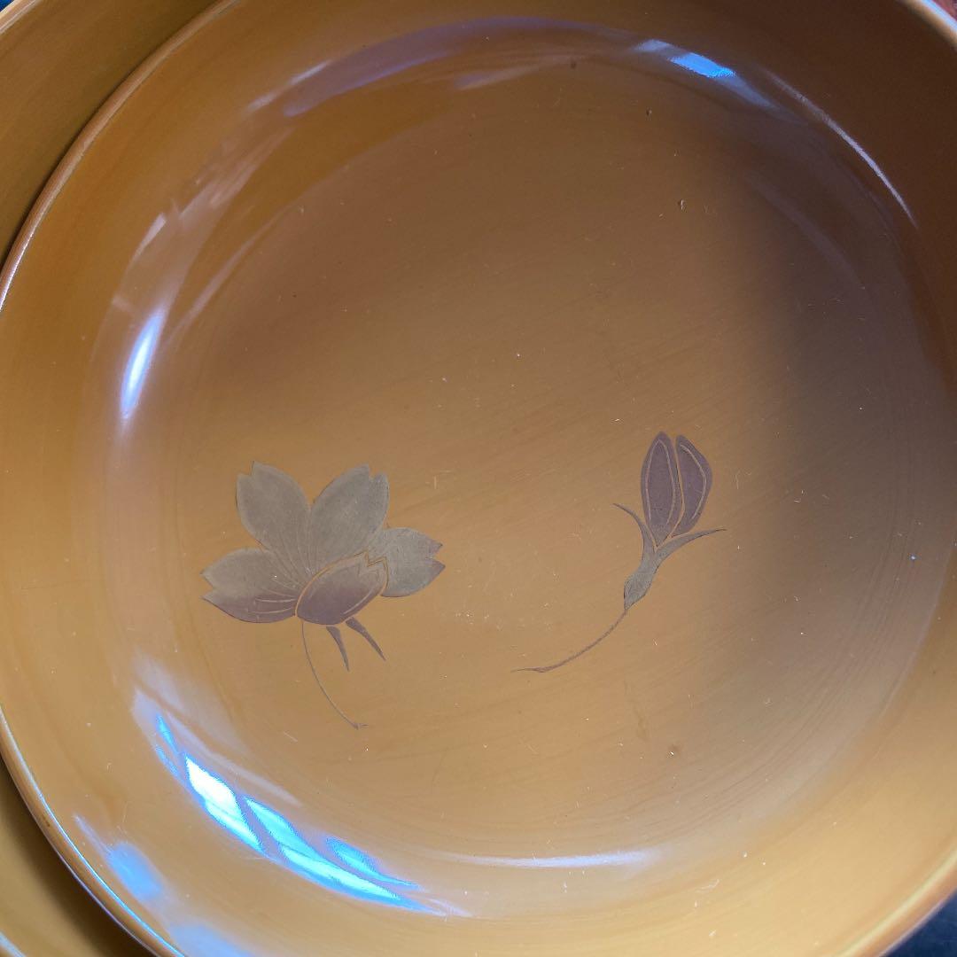 山中塗のお吸物椀六客