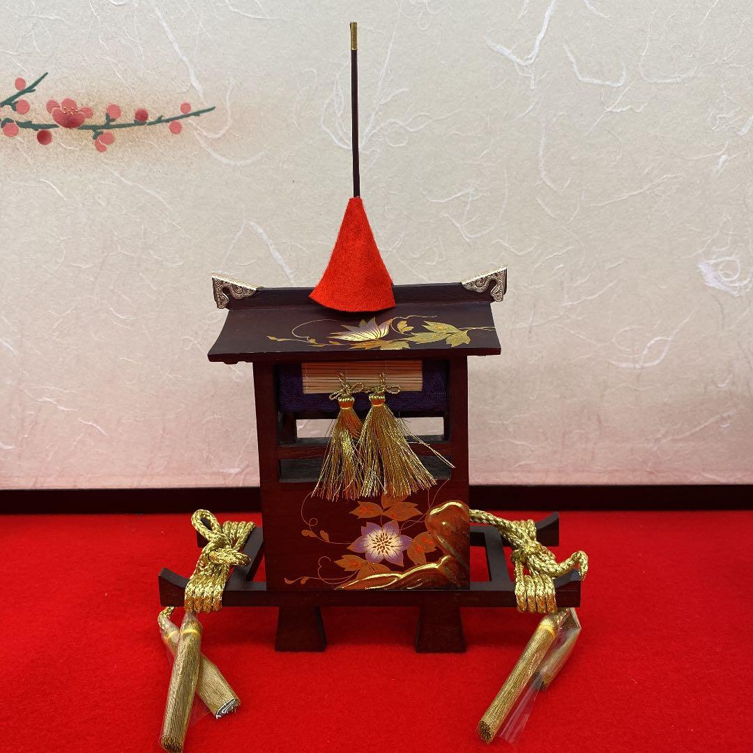 【21】ひな祭り★欅鉄仙6点セット★雛道具★展示品