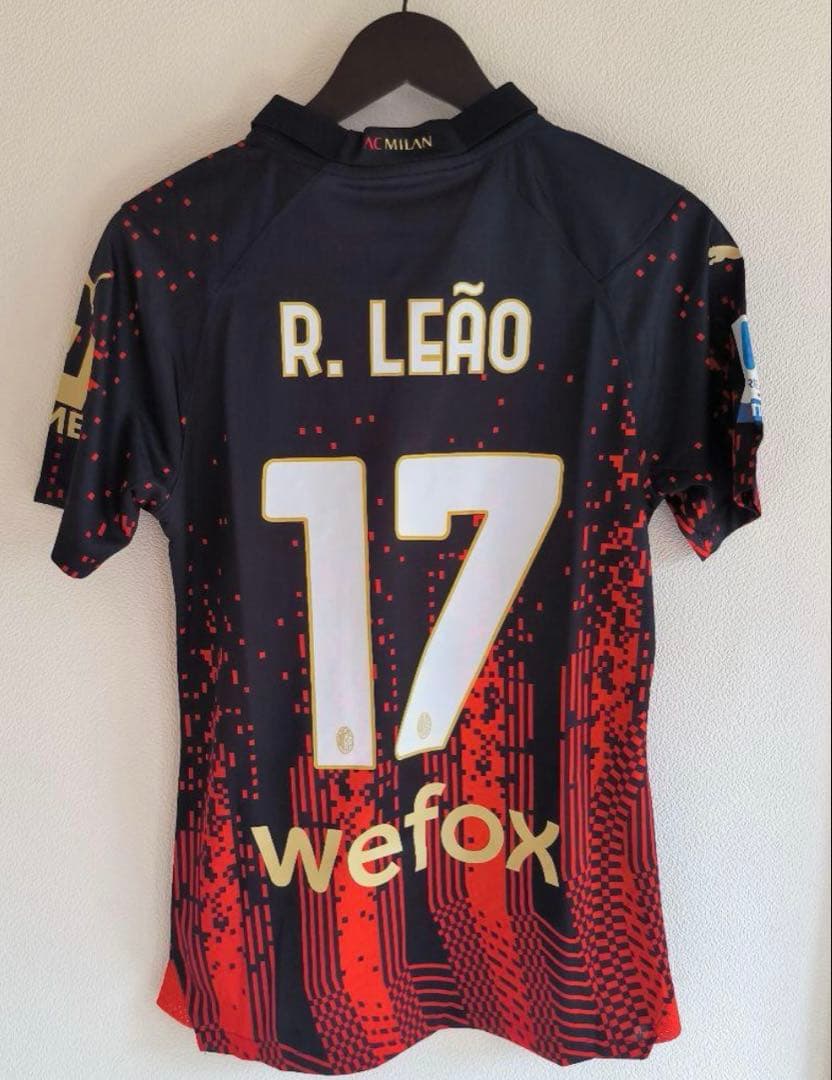 ラファエル・レオン#17ジャージACミラン4th キット22/23