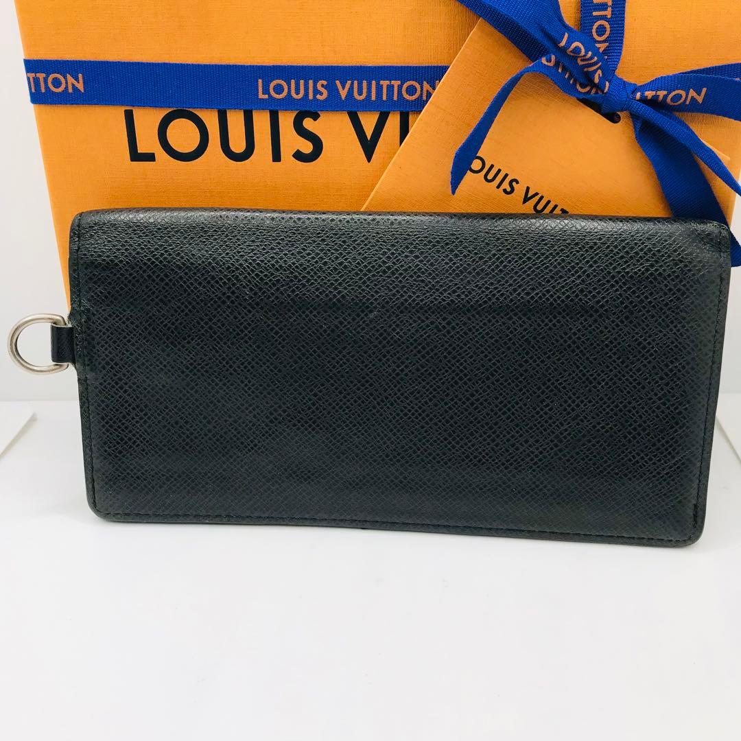 ルイヴィトン✨タイガ 黒 ポルトフォイユ アコルディオン 長財布 アルドワーズ